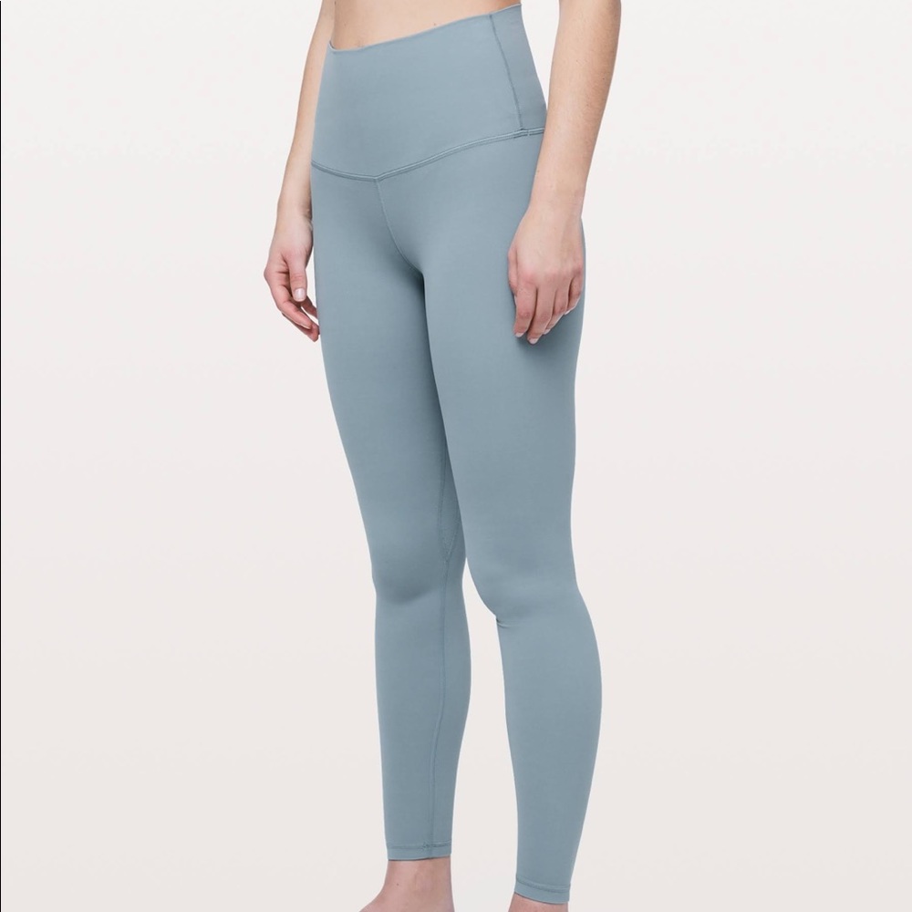 ISO LULULEMON ALIGN PANT BLUE CAST SIZE 4